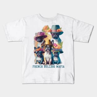 FRENCH BULLDOG MAFIA Kids T-Shirt